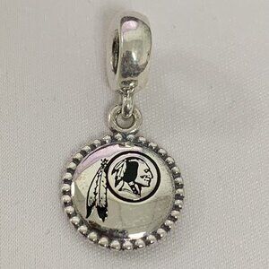 Pandora Indian Head Exclusive Charm, S925 Silver Jewelry